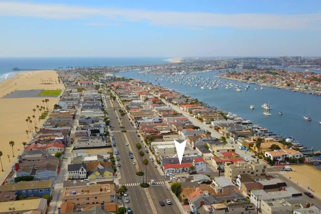 1000#1 Contemporary Home W/ Parking, Grill, & Ac! Newport Beach Eksteriør billede